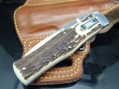 Mikov Czech made stag handle