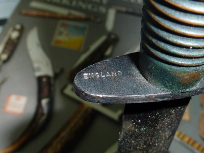Sykes-Fairbairn Dagger made in England
