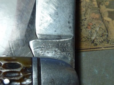 4 line Camillus Camp knife 1941-1946.