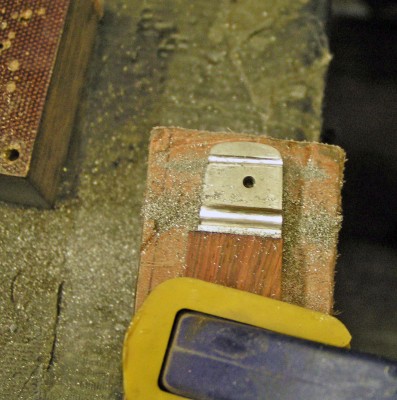 This is the process of cutting grooves in the bolsters.