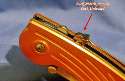 Buck 292OR Impulse - Lock Unlocked Labeled.JPG