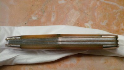 Split backspring whittler, back view