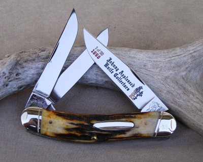 Made by Queen Johnny Appleseed Knife Collectors 1995 knife but 1996 Club Knife