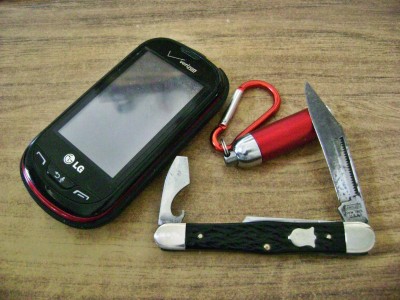 EDC with phone & flashlight.JPG