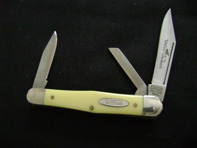 Camillus 72 Yellow - 22LR6 Main Blade- 1997 Open.JPG