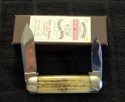 2004 Schatt &amp; Morgan....... Winterbottom Bone Scales........ Never used , Carried or Sharpened.