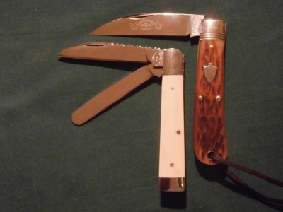 GEC Antique Amber Bone Viper &amp; Custom Elephant Ivory Dr.