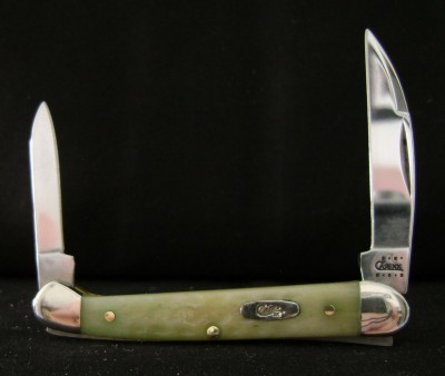 Case 2001 Mini-Copperhead Natural Bone - Open (Big Monk).JPG