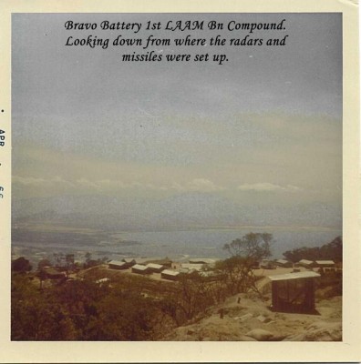 B Btry 1st LAAM MkyMtn Camp View from Hill Apr66 - Labeled.jpg