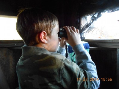 Watchin' for ol' buck