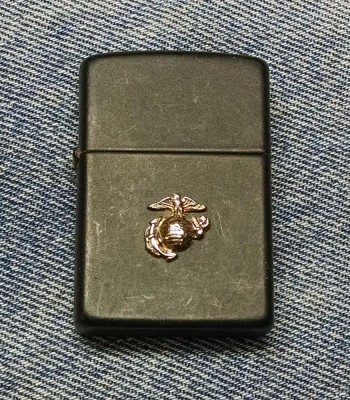 Zippo black matt USMC.jpg
