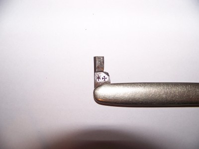 Hi, new member here from the UK. This is the origonal mark used by Joseph Rodgers on a knife made 1890-1900. Hope this is usefull. Dave