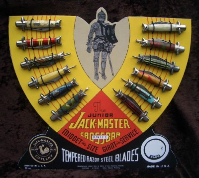 Imperial "Junior-Jack Master Crossbar"<br /><br />These belong to a friend of mine.