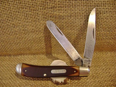 Schrade 294 Old Timer Trapper - Open Mark.JPG