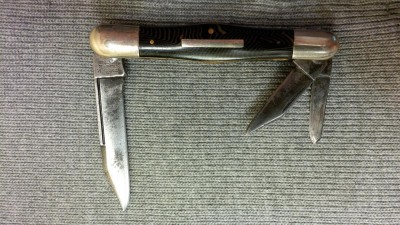 Ulster Knife Co. whittler, mark side