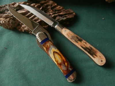 Customized Mammoth Bark Case Russlock &amp; Mammoth Ivory Northwoods Hawthorne