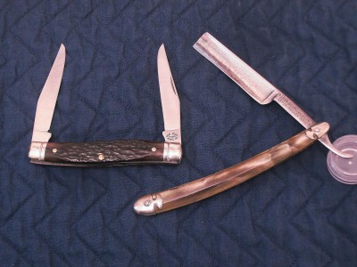 NYKC MUSKRAT AND SCHRADE CUT CO 158S STRAIGHT RAZOR.JPG