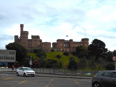 Inverness Castle. You can't go inside - unless you are a criminal.