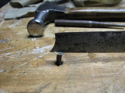 Try to avoid using screw drivers to clear screw slots.