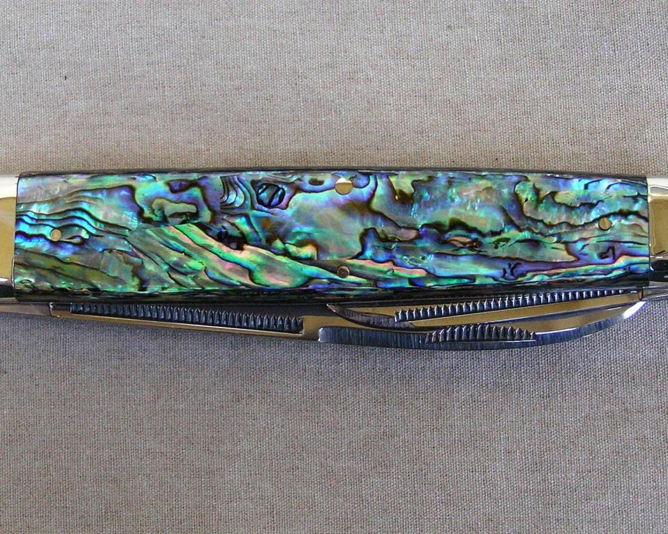 Mother of Pearl Company ~ Mosaic Abalone ~ Paua Select ~ (Laminated)