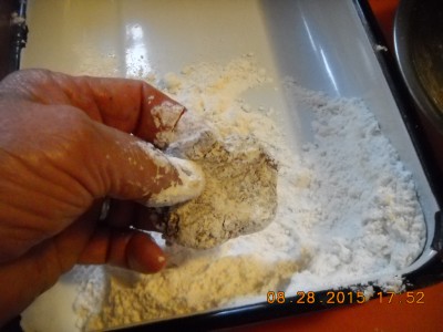 Dredged in the flour