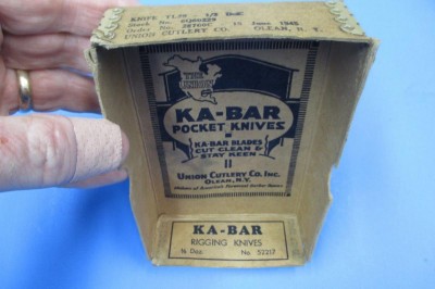 WW2 KABAR TL29 RARE I.C. Co. box inside6.jpg