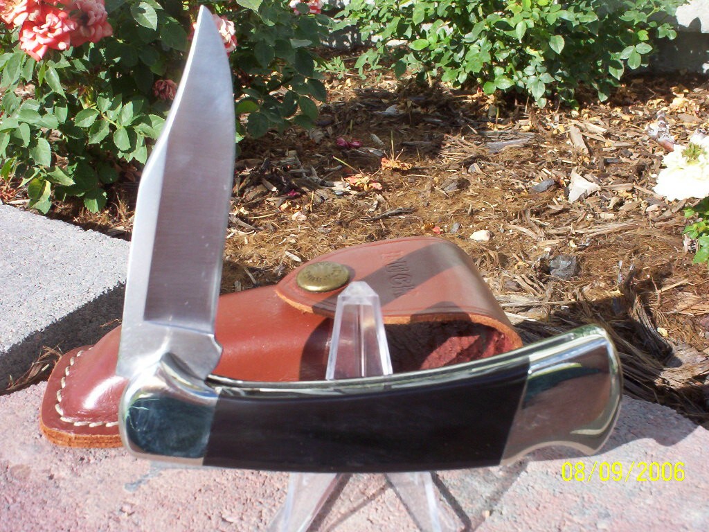 Custom Buck 112 Smooth Water Buffalo Horn #2.jpg