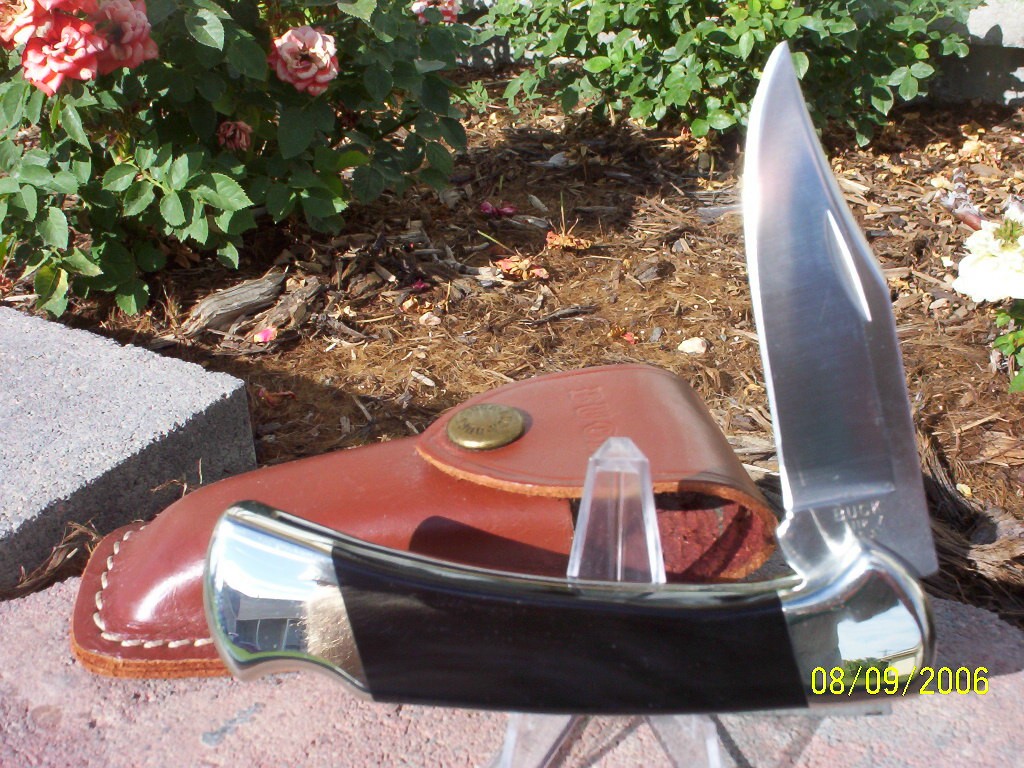 Custom Buck 112 Smooth Water Buffalo Horn #1.jpg