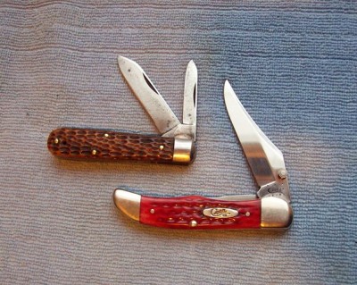 Schrade jack & Case mid hunter.JPG