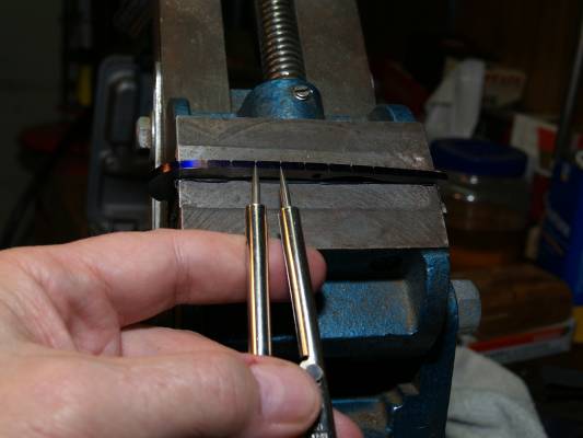 check work often with dividers to ensure accuracy