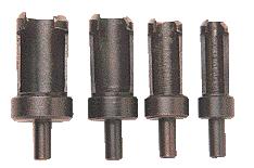 Plug cutters.