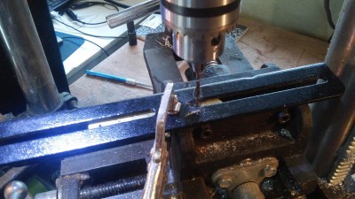 re-drilling the liners