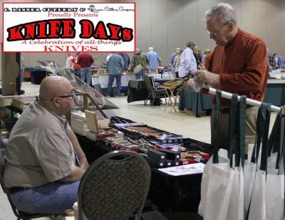 Clarence Risner and Ken Daniels at Knife Days 2015