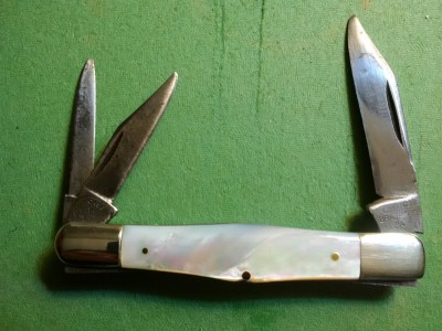 Case Bradford 8383, mark side, blades open
