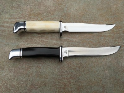 Buck 105 Pathfinder 2014 & 1976.JPG