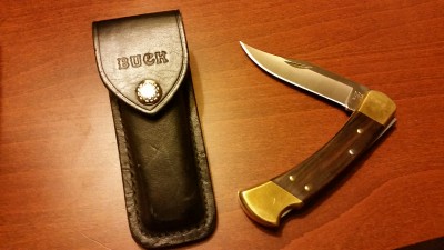 Blade has factory edge, no scratches.