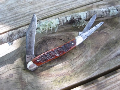 Remington 3 blade split back knife.JPG