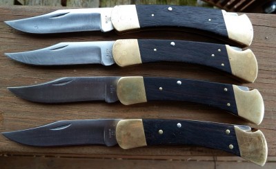 Buck 110 varients.jpg