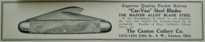 Canton Cut. Car-Van knife ad 1923.jpg