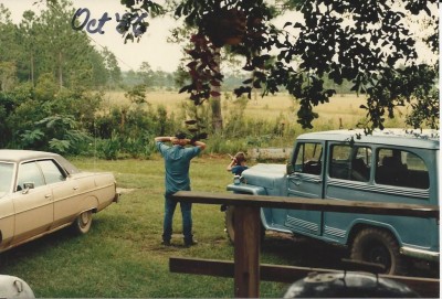 Before this one there was a light green Jeep Wagoneer, couldn't locate a pic of it.  This one has a 289 Ford engine with 9.00X16 military tread.