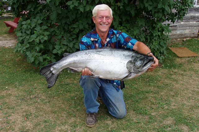 forty one pounder caught yesterday aug.24