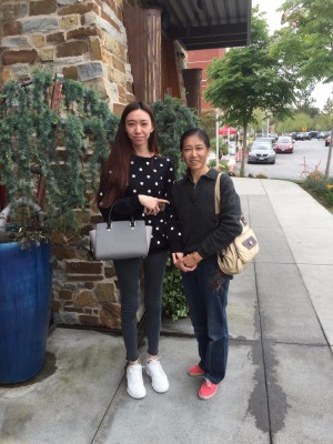 Our Daughter visiting. 2016