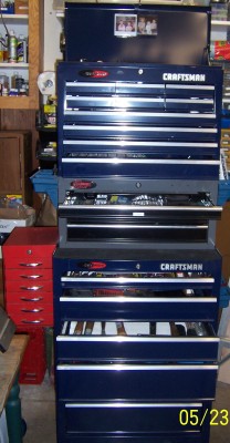 Sears had a sale.... <br />New chest, roll away &amp; mid chest