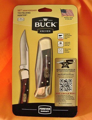 Buck 110 Folding Hunter 6-25-14 - 50th Anniversary.JPG