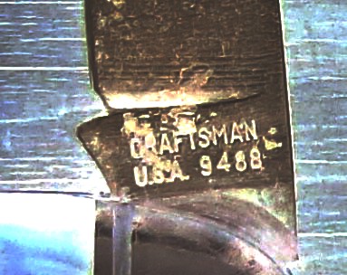 Tang stamp in negative view