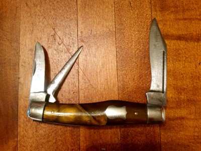Wilbert Cutlery gunstock whittler, mark side