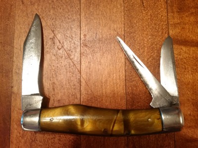 Wilbert Cutlery gunstock whittler, pile side