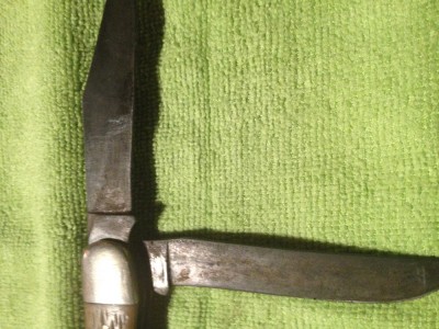 A few scratches in the main blade