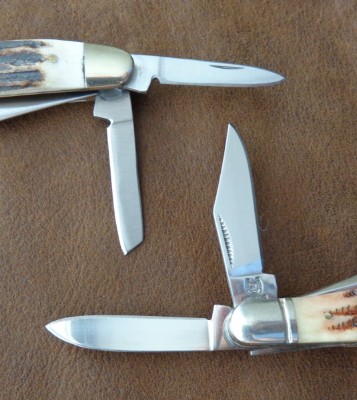 Schrade and Rough Rider secondary blades