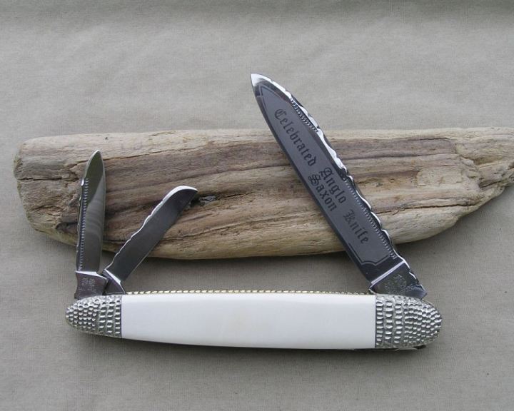 3 Blade, Mammoth Ivory Side
